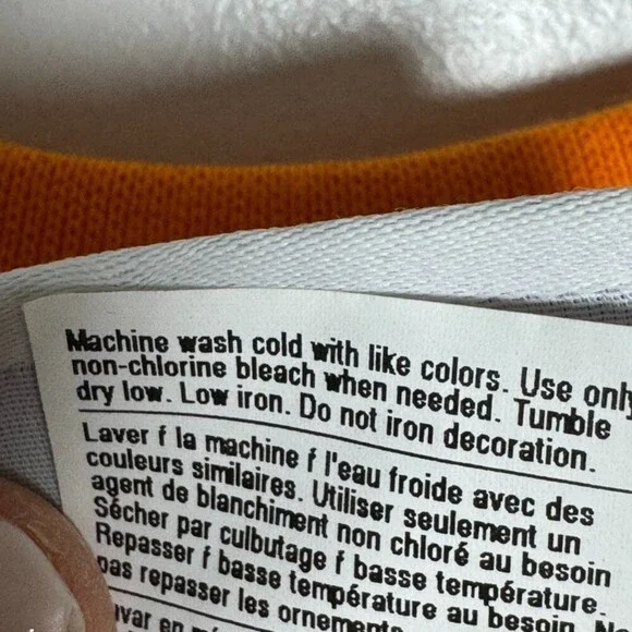 Champion University of TENNESSEE Orange Sweatshirt Mens Size Medium - Picture 5 of 6